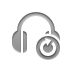 Reload, Earphone Gray icon