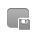 rounded, Rectangle, Diskette Icon