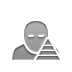 sleep, pyramid, user Icon