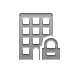 Lock, Building DarkGray icon