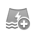 plant, Add, Hydroelectric, power DarkGray icon