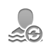 refresh, swimming DarkGray icon