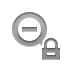 Lock, out, zoom Icon