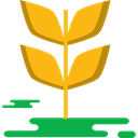 plant, Botanical, garden, nature, leaves, Leaf Black icon