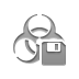 quarantine, Diskette Gray icon
