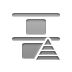 vertical, Top, pyramid, distribute Icon