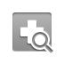 cross, red, zoom DarkGray icon