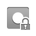 Lock, record, open DarkGray icon