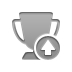 Up, trophy up, trophy DarkGray icon
