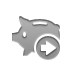 piggybank, right DarkGray icon