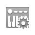 midi, Gear, Keyboard DarkGray icon