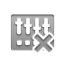 Audio, cross, Console DarkGray icon