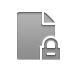 document, Lock Icon