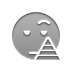 waiting, pyramid, smiley DarkGray icon