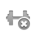 weight, Close Gray icon