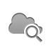 zoom, Cloud Gray icon