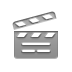 Clapperboard Gray icon