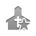 church, star Gray icon