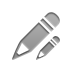 pencil Gray icon