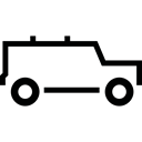 transportation, Automobile, Car, vehicle, transport Black icon