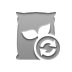 raw, Material, refresh DarkGray icon