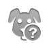 dog, help DarkGray icon