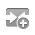 Add, network, symmetric DarkGray icon