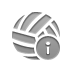 Ball, volleyball, Info Icon
