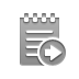 notepad, right DarkGray icon