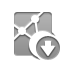 software, Down, network DarkGray icon