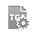 Format, Gear, Tga, File Icon