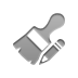 wide, Brush, pencil Gray icon