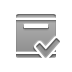 checkmark, product DarkGray icon