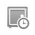 Clock, Box, safety DarkGray icon