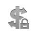 Lock, transaction, Bank Gray icon