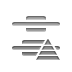 vertical, distribute, Center, pyramid Gray icon