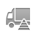 pyramid, truck DarkGray icon