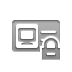 Address, mac, Lock DarkGray icon