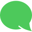 Bubble speech, interface, Chat, Comment, Message MediumSeaGreen icon