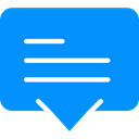 Message, Chat, interface, Comment, Bubble speech, Conversation DodgerBlue icon