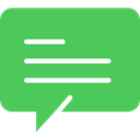 Conversation, Bubble speech, Comment, interface, Message, Chat MediumSeaGreen icon