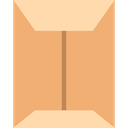 Mailing, document, envelope, mail, interface LightSalmon icon