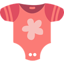 Garment, Femenine, Bodysuit, children, fashion, Clothes, Girl Salmon icon