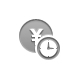 Clock, coin, yen DarkGray icon