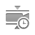 Compress, video, Clock Icon
