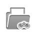 File, Binoculars Gray icon