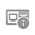 mac, Address, Info DarkGray icon