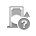 help, withdrawal Gray icon