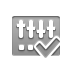 Console, checkmark, Audio DarkGray icon