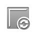 refresh, square DarkGray icon